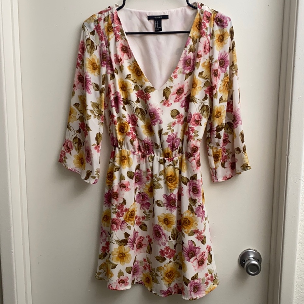 Forever 21 flowered dress